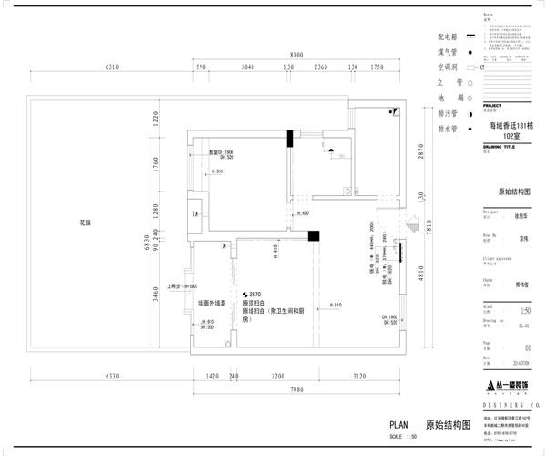 原始结构图 原始结构图