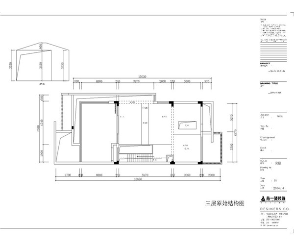 三层原始结构图 三层原始结构图