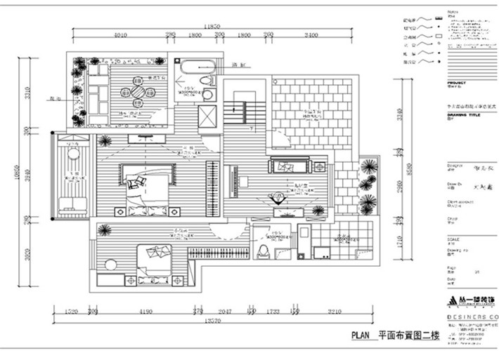 二楼平面方案 二楼平面方案