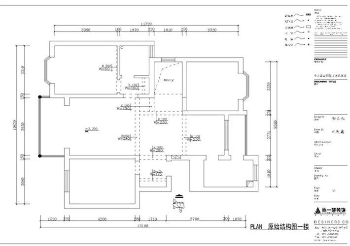 一楼原始结构 一楼原始结构