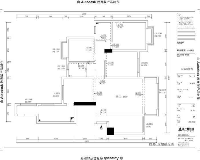 翠湖嘉园-原建平面图 翠湖嘉园-原建平面图