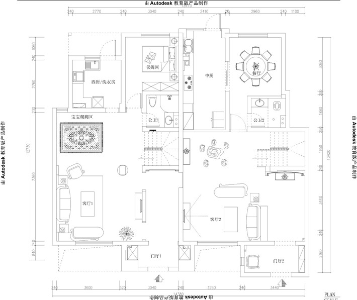 平面布置图2 平面布置图2