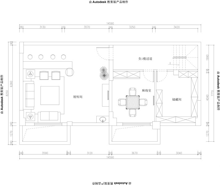 平面布置图1 平面布置图1