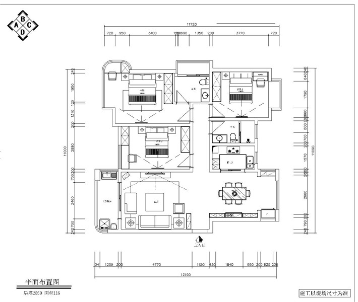 平面布置图 平面布置图