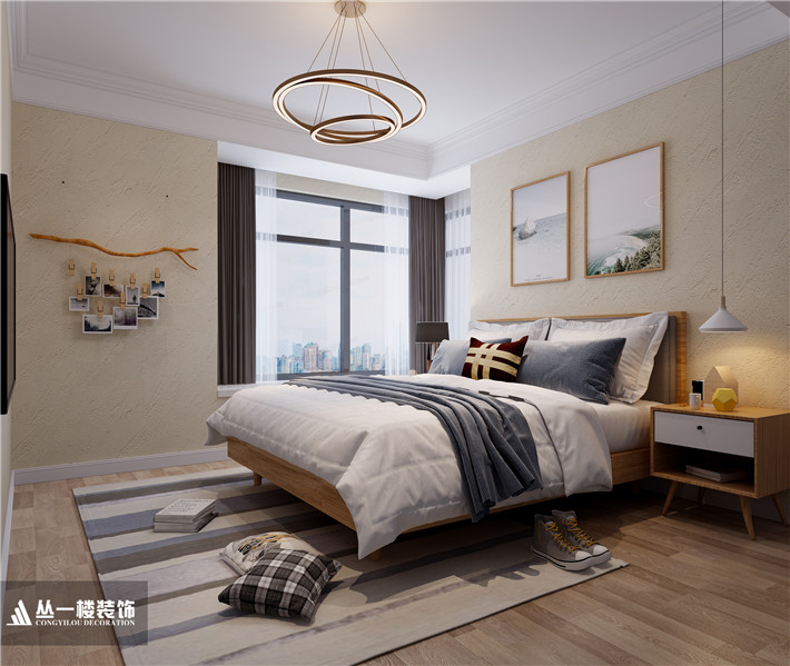 主卧效果图 主卧效果图