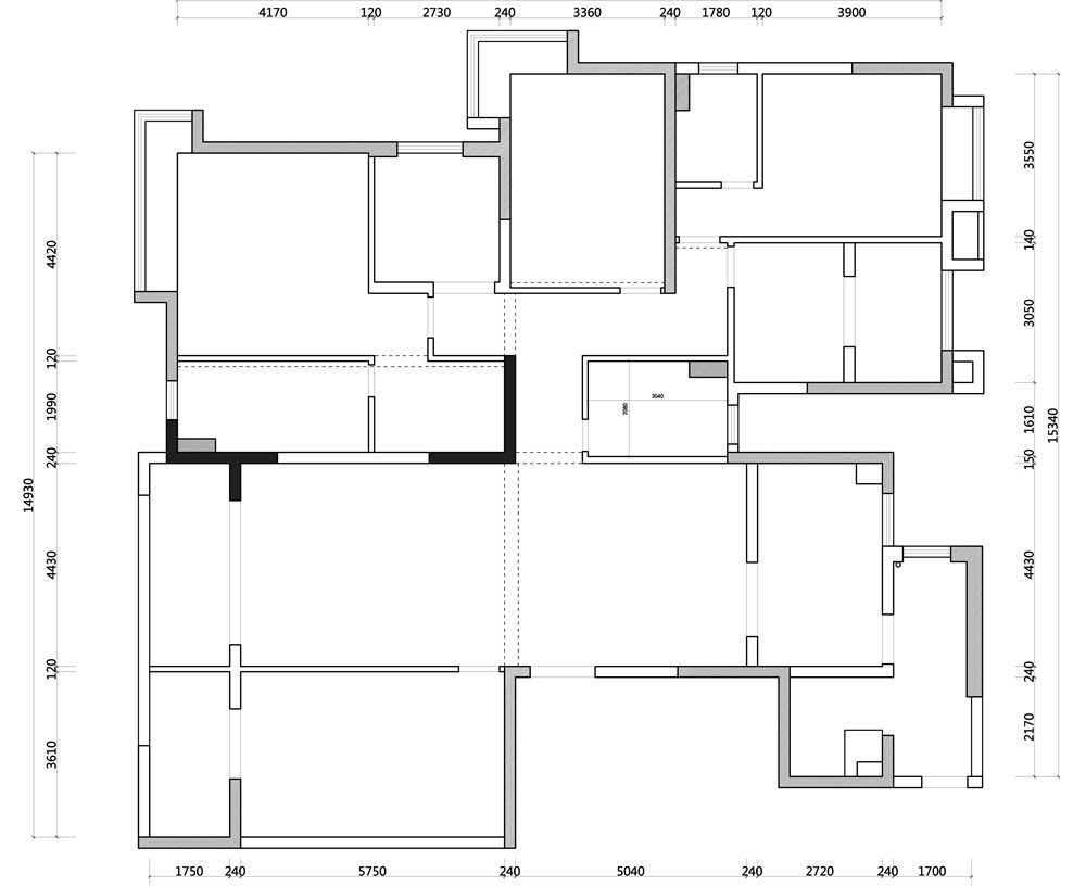 中兴和园客户欧式风格户型图